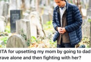 His Mom Asked Him To Wait To Go See His Father’s Grave, But He Didn’t Want To And Went By Himself