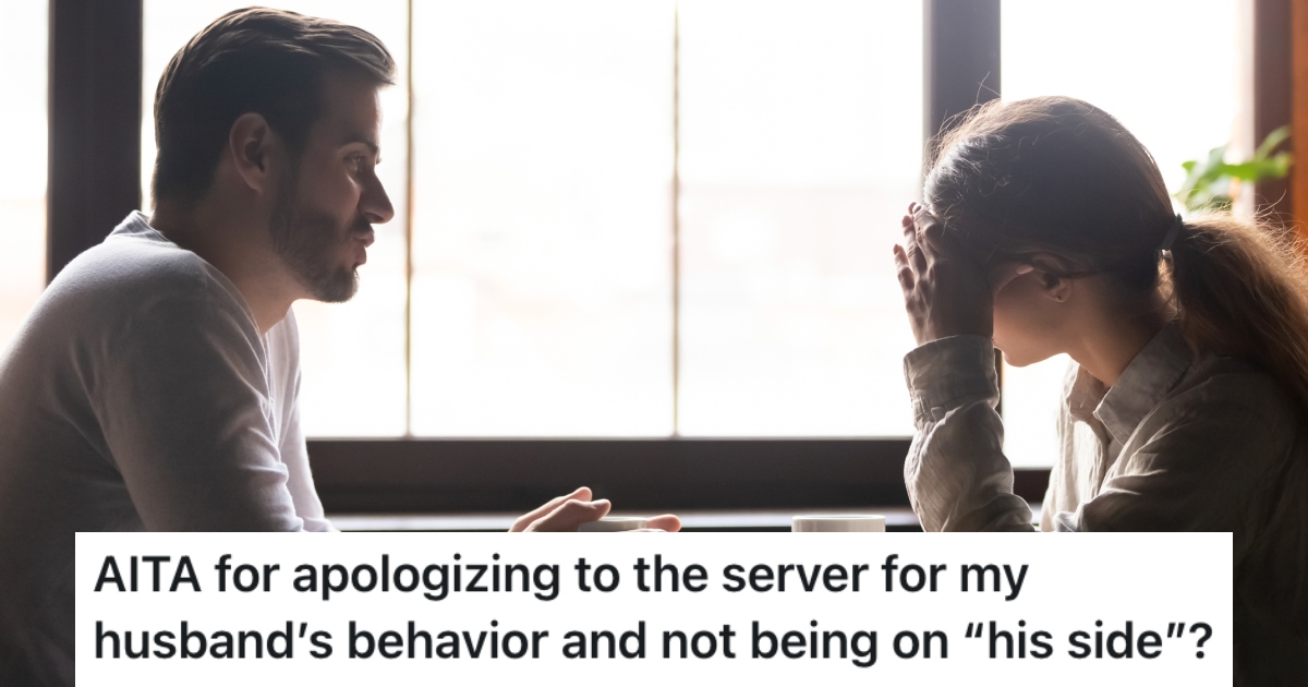 couple at a restaurant