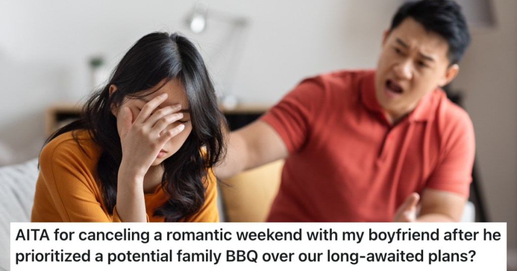 couple having an argument