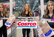 A Shopper Talked About The Difference Between Frozen Chicken And Fresh Chicken From Costco