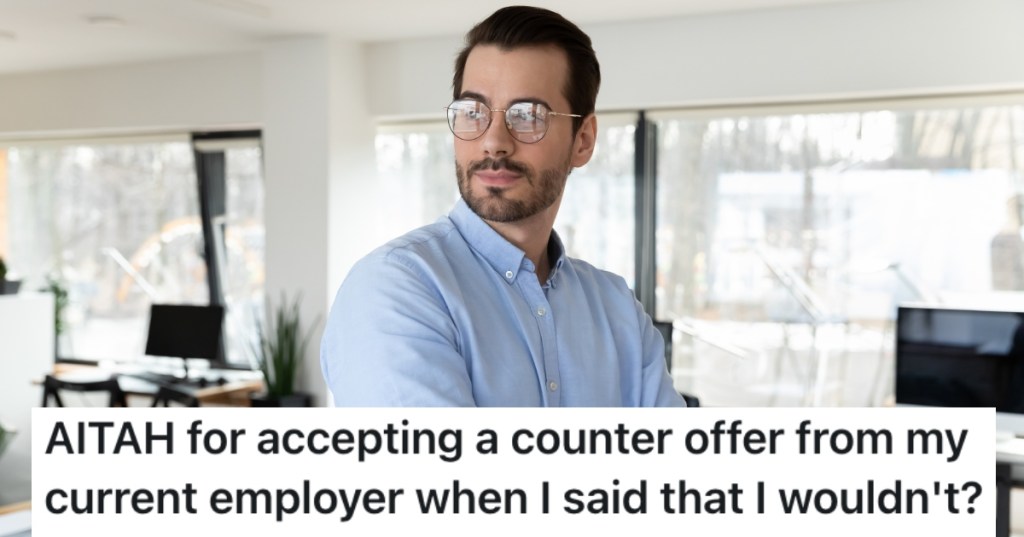 man in an office