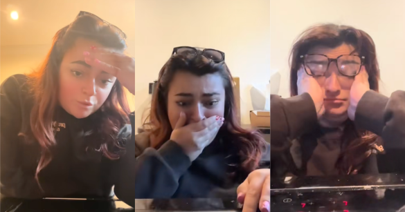 woman in her kitchen