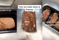 Subway Employee Showed People How The Steak Is Made At Restaurants, And It Looks Unlike Any Steak You’ve Ever Seen
