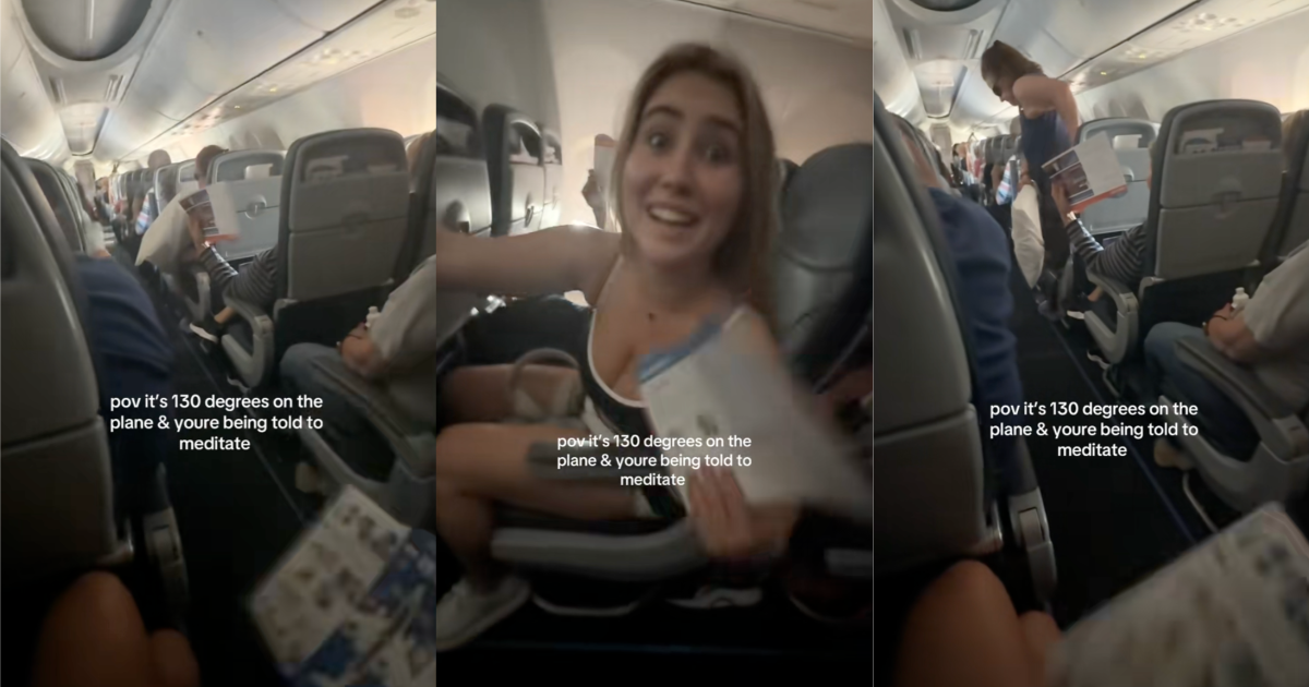 people on a plane