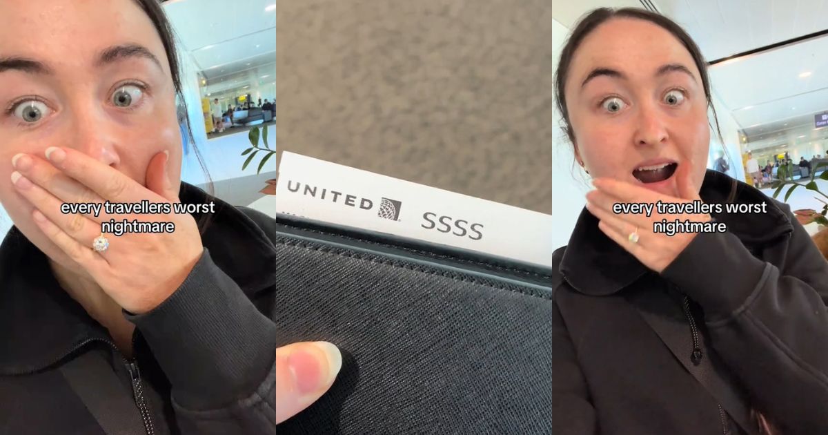 United Airlines Passenger Saw Something Weird On Her Plane Ticket, But