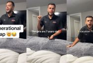 His Daughter And Her Friend Were Baffled To See Ads Play During their Movie, Dubbing It “Vacation TV”