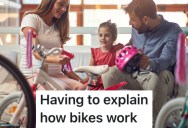 Customers Said Their Young Daughter’s Bike Didn’t Work Properly, So This Worker Gave Them A Demo Of What She Was Doing Wrong