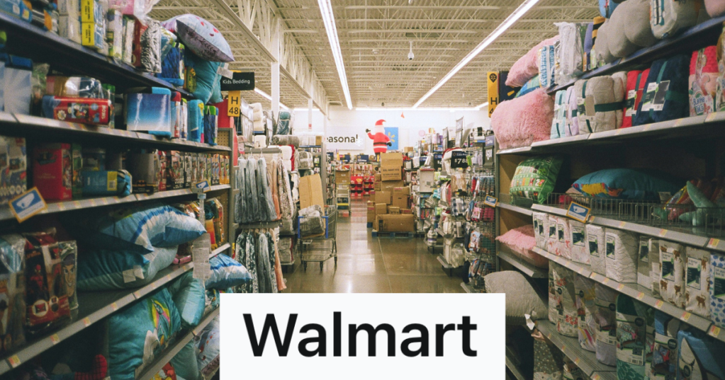 walmart store aisles