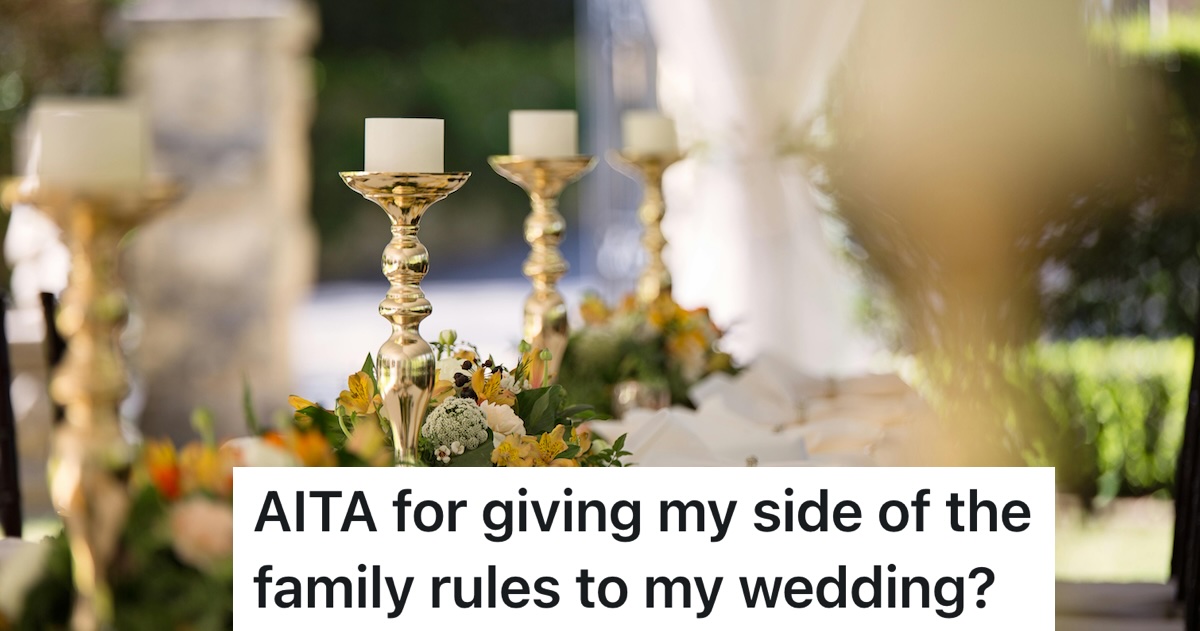 Bride Sets Ground Rules For Drinking At Her Wedding, But Her Side Of The Family Backs Out In Protest wedding reception table decor and candles