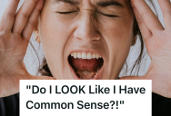 Employee Struggled To Get Basic Answers Out Of A Difficult Customer, But When They Pushed Too Hard, The Customer Had A Public Meltdown