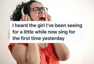 He Was Seeing A Woman And She Finally Sang In Front Of Him, And Her Loud, Imperfect Voice Became A Heartwarming Celebration Of Courage