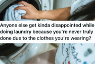 No Matter How Hard She Tried To Check Laundry Off Her List, She Couldn’t Shake The Feeling That It Was A Task She’d Never Truly Finish