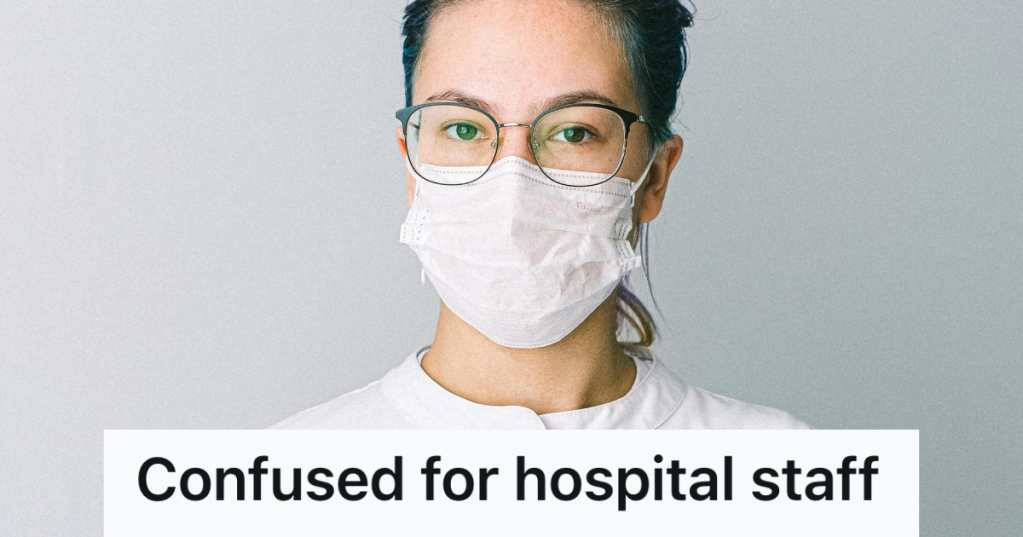woman wearing a surgical mask