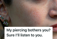 Her Boss Tried To Force Her To Remove Her Piercing, So She Found A Clever Loophole That Drove Her Boss Crazy