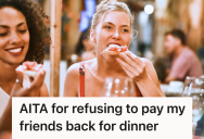 He Ordered A Small Meal And Expected To Only Pay His Own Way, But His Friend Volunteered Him To Cover Half The Entire Bill