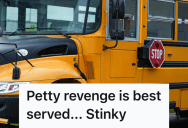 Cranky Bus Driver Tried To Punish A High School Student For Sharing Gum, But They Got Back At Her By Stinking Up The Bus With Onion Breath