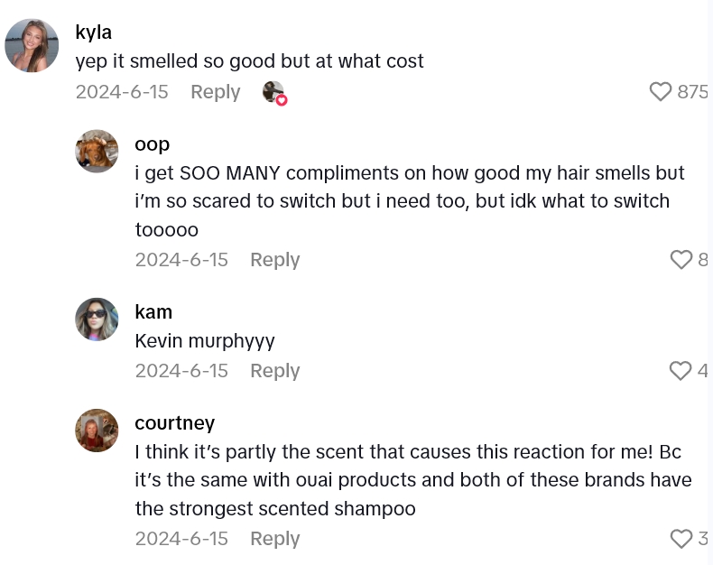 2025 09 06 18 07 20 After Using Kristin Ess Shampoo For A While, She Says Her Hair Is Falling Out Of Her Head