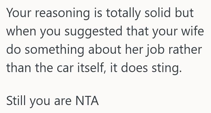2025 09 12 19 28 43 Hubby Has The Money To Replace Their Older, Messy Car, But He Says Its Just Not Time Yet