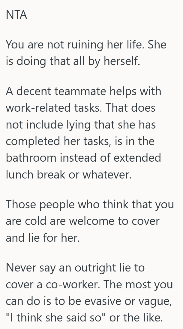 2025 09 12 19 37 48 He Got Tired Of Covering For His Bumbling Coworker, But Now She Says Hes Ruining Her Life