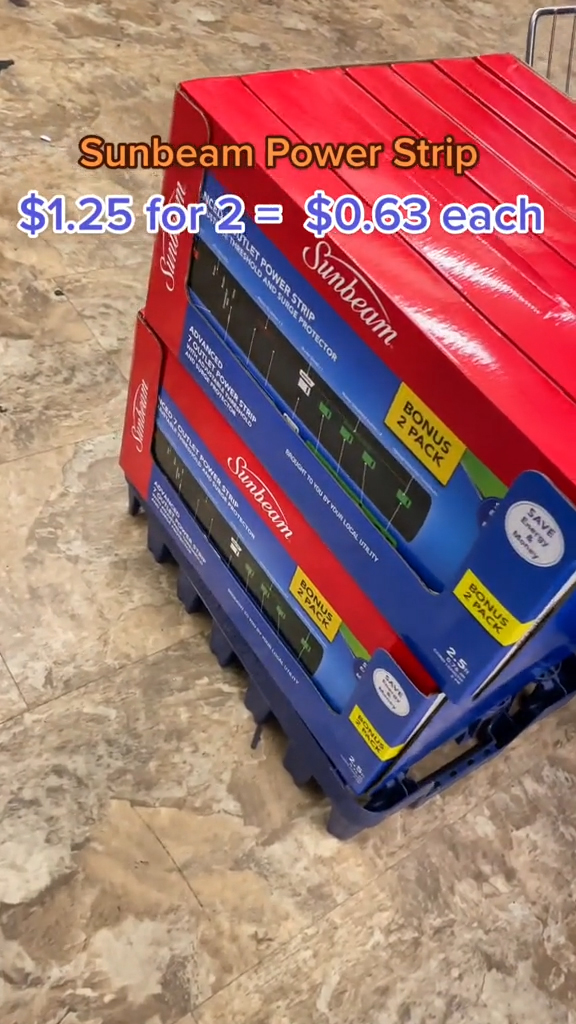 A man reselling power strips on Amazon