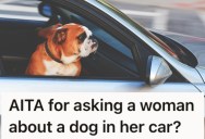 Animal-Lover Thought They Saw A Dog Being Abandoned In A Hot Car, So They Acted Fast. But The Reaction From The Dog’s Owner Proves The Dangers Of Baseless Assumption.