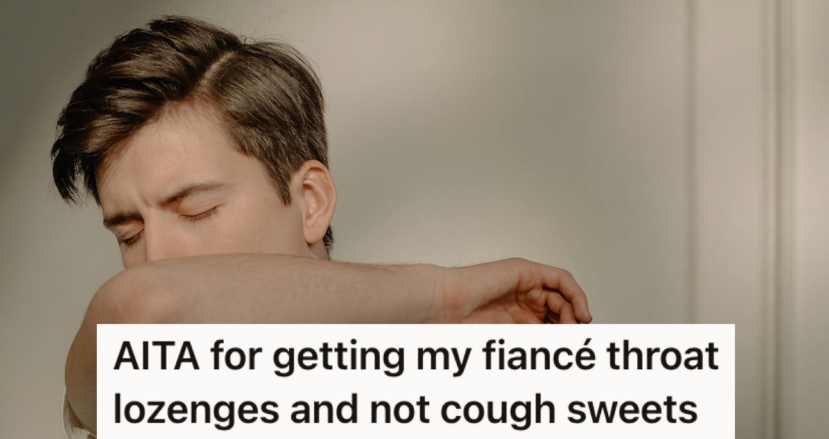 A man covering his mouth