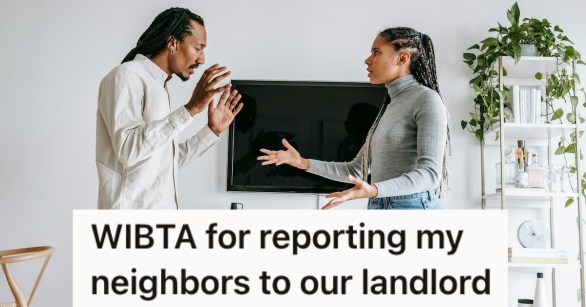 A couple arguing at home