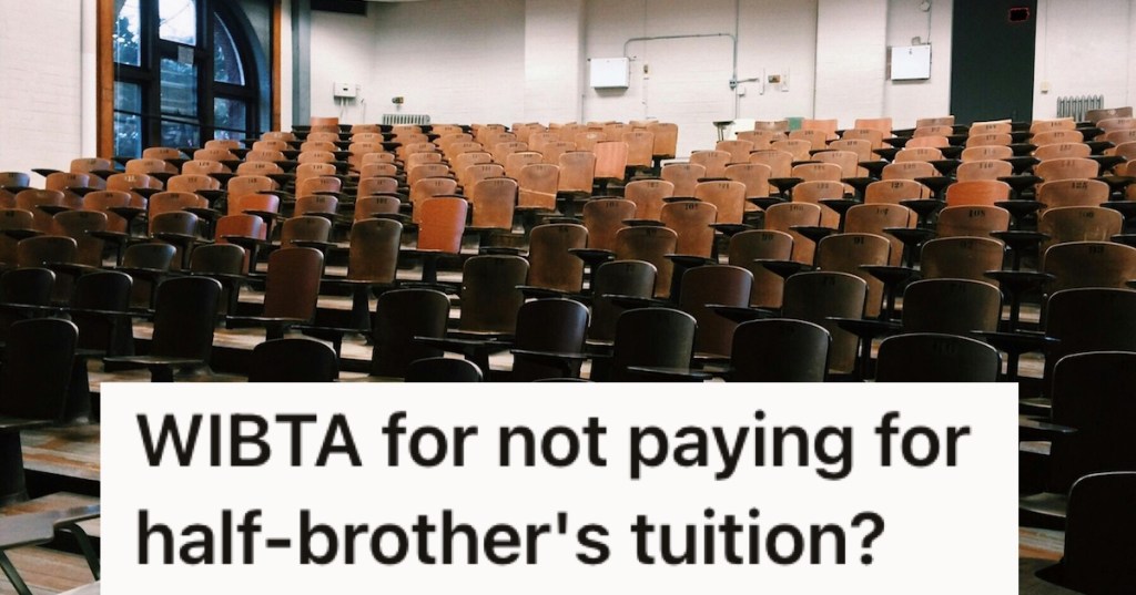 Empty seats in a lecture theatre