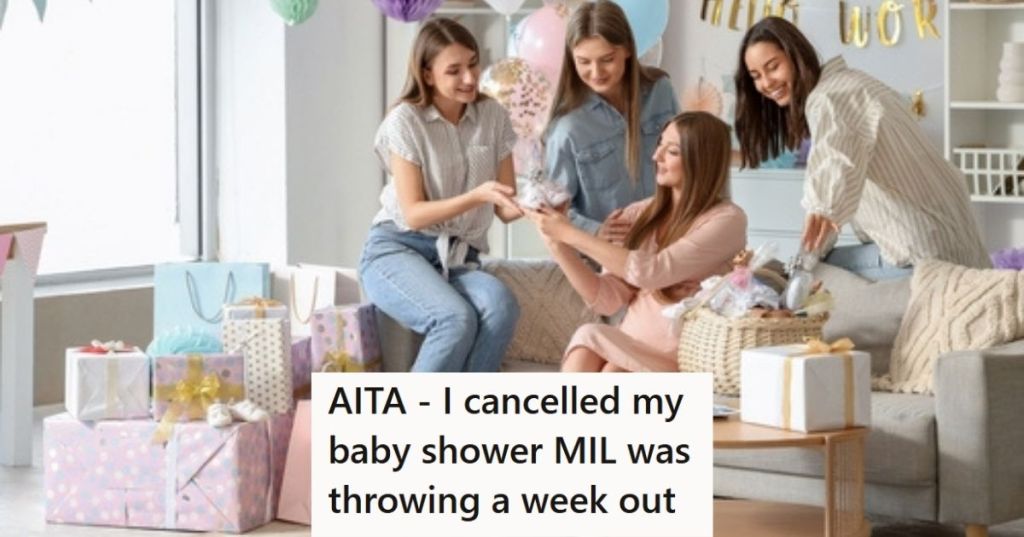 Women at baby shower