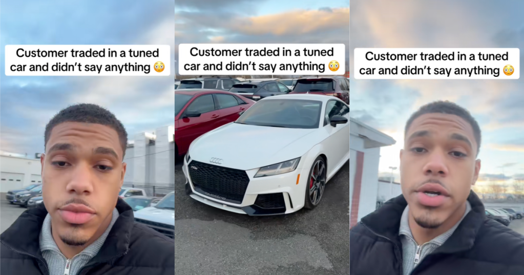 man talking about selling cars