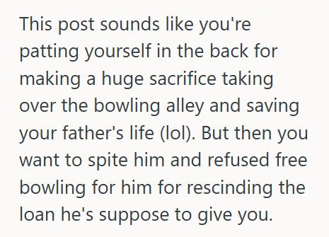Bowling 2 Bowling Alley Owner Takes Over The Business From His 83 Year Old Father, But When The Father Expects To Bowl For Free Without Helping, He Considers Putting A Stop To It