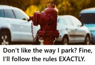 Busybody Neighbor Kept Leaving Notes On His Car And Calling The City, But One Day She Forgot To Follow The Rules Herself