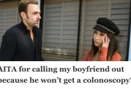 Her Boyfriend Refused A Colonoscopy Despite His Mother’s Colon Cancer, And She Got Angry With Him. So He Accused Her Of Being Controlling