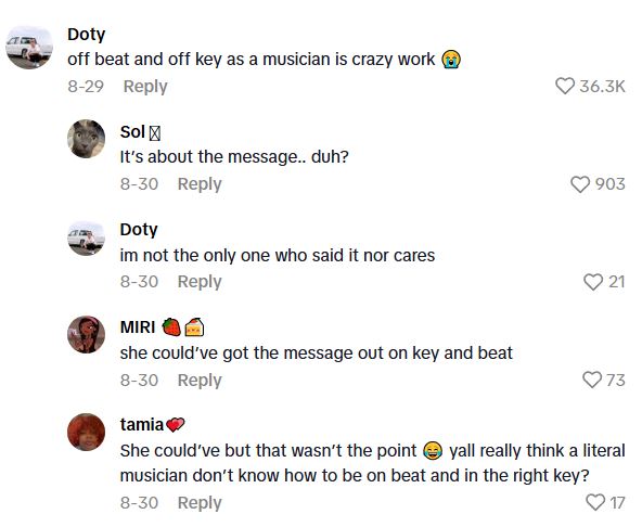 Comment 1 56 Popular Rapper, Lizzo Participated In A Popular Auto Tune Trend While Trying To Share A Political Message, And TikTokers Are Going Crazy