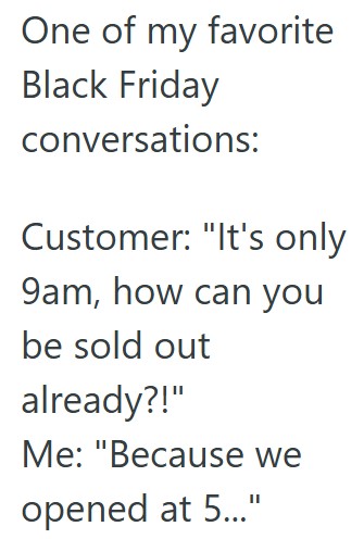 Comment 2 101 A Customer Got Angry Because The TVs Were Sold Out During Black Friday, So They Called Over A Manager Who Put The Customer In His Place