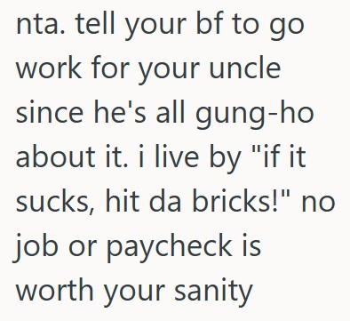 Comment 2 88 Her Unemployed Boyfriend Is Telling Her She Needs More Hours At Her Second Job, But Shes Hurt And Thinks He Needs To Work Harder At Finding A Job