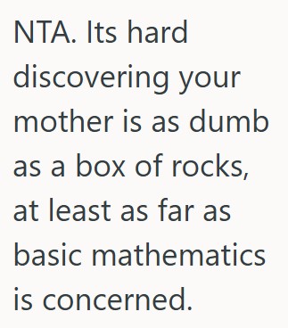 Comment 3 16 Mom Messed Up A Money Transfer So Her Daughter Didnt Get The Cash She Was Owed, But When Her Mom Was Told, She Got Really Upset