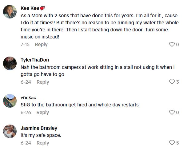 Comment 3 65 The Term Bathroom Camping Is Spreading Across The Internet, But The Concept Has Been Around For Decades. Do You Camp In The Bathroom As An Escape?