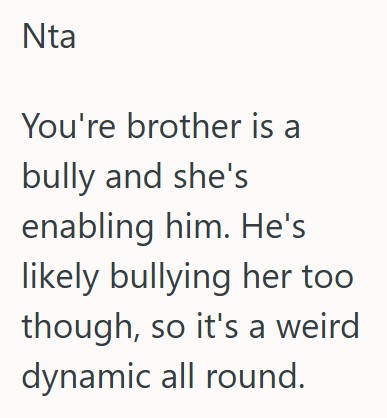 Comment 5 71 Her Rude Brother Asked If He Could Have Her Noodles, So She Said No But His Girlfriend Could