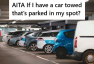 Couple Paid For A Designated Parking Spot, But While Random People Keep Using It, The Manager Told Them To Just Park In Another Lot