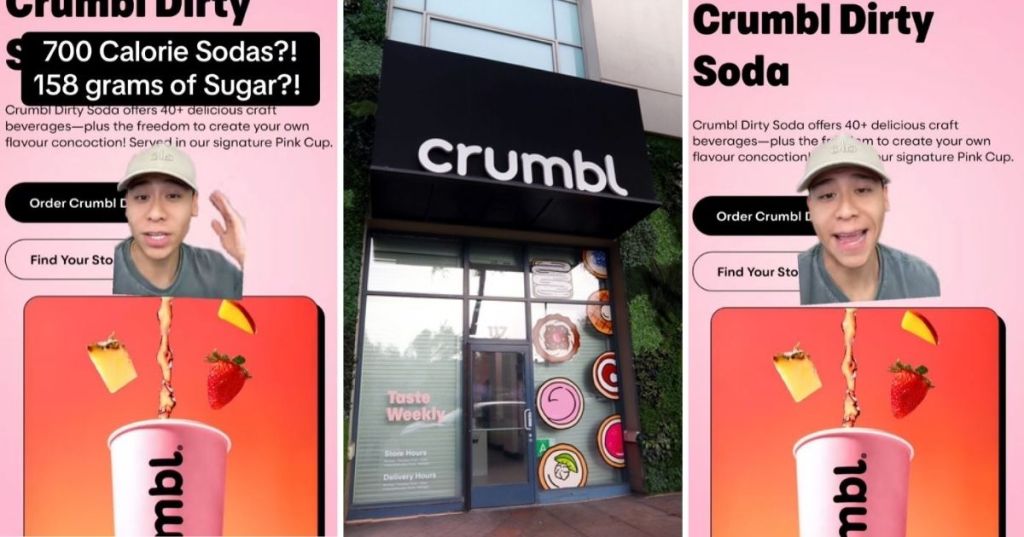 Crumbl Cookies Dirty Soda