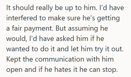 Dont Do It 3 Mother Considers Convincing Her Teenage Son Not To Babysit His Cousin, But Is Worried That Saying No Will Create More Family Drama
