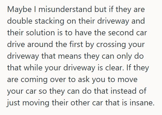 Driveway 3 Couple Bought A Home With A Large Driveway, But Their Neighbors Kept Cutting Across It Instead Of Moving Their Own Cars