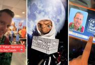 Universal Studios Fan Discovers That ET Says Your Name On The Classic Ride, So He Comes Up With Some Funny Names To “Prank” Him