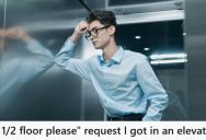 Man Riding An Elevator To Visit His Friend Was Asked By Two Elderly Women To Take Them To The “8 ½ Floor,” But He Couldn’t Figure Out If They Were Confused Or Messing With Him