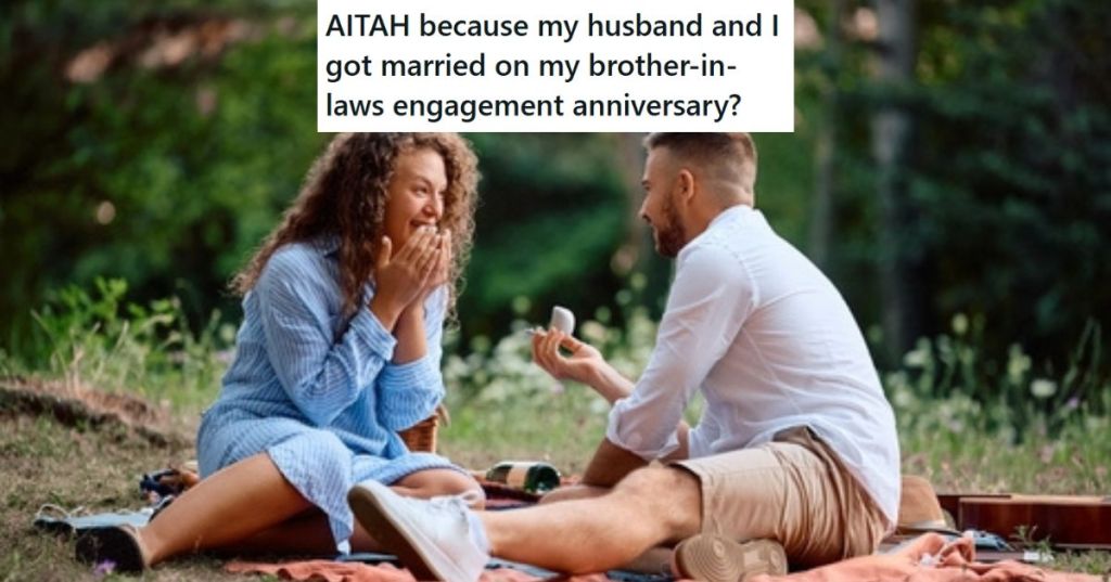 Couple getting engaged