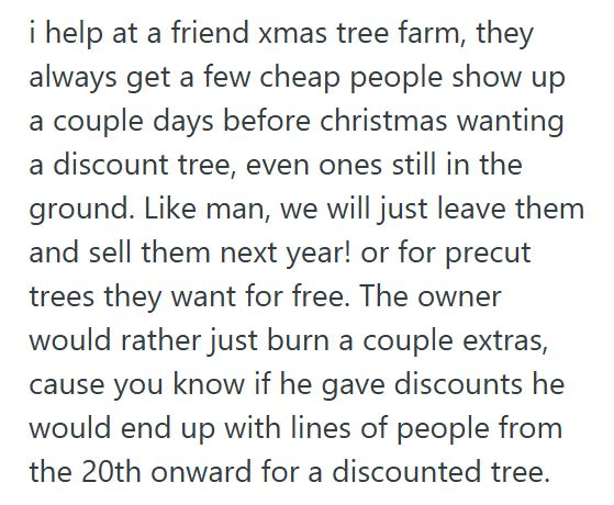 Free Tree 3 Customer Demanded A Free Christmas Tree Because It Was Almost A Goner, But Then Returned Days Later Furious It Had Already Been Sold