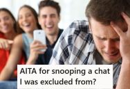 He Stumbled Upon A Group Chat Where His Friends Were Talking Bad About Him, So This College Student Confronted One Of Them And They Got Mad That He Snooped