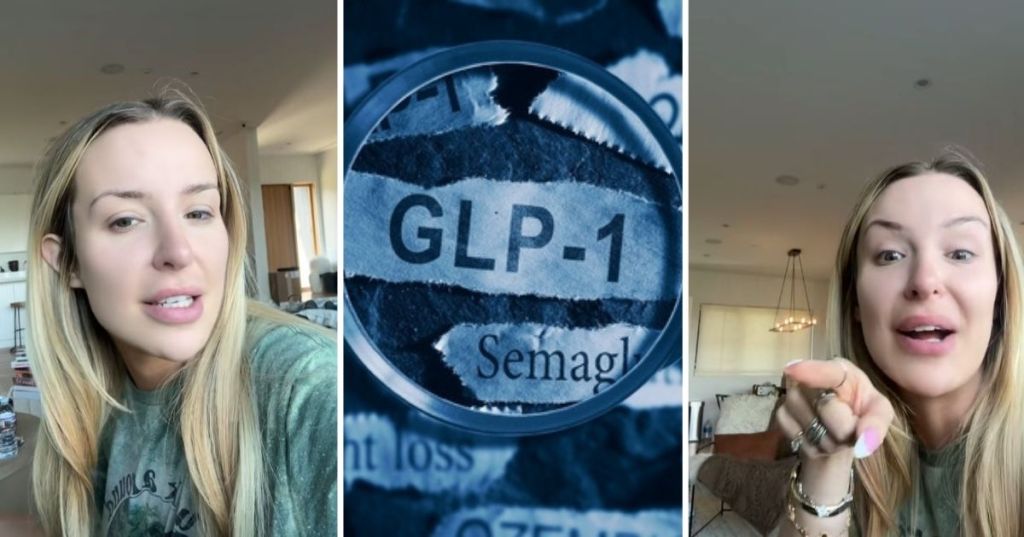 Influencer talking about GLP-1's