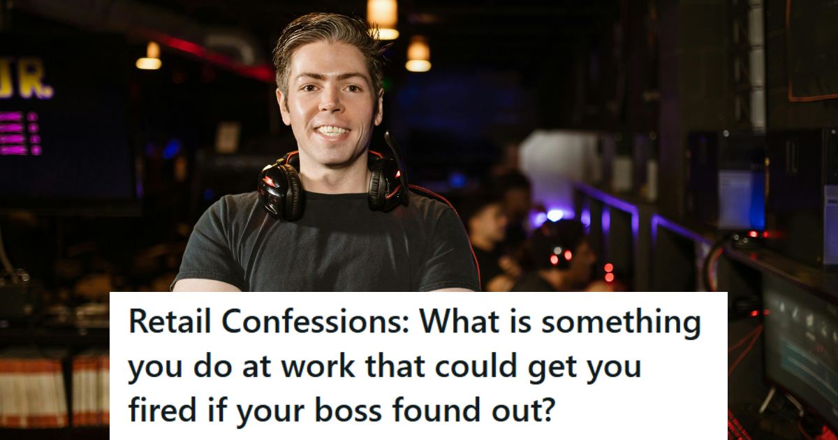 Man wearing a headset and smiling because he saved kids from violent games